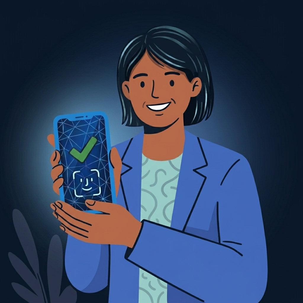 Vercrio Delighted User Biometric Authentication